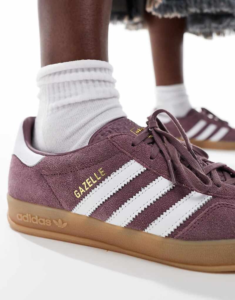 adidas Originals – Gazelle Indoor – кроссовки цвета Lila — фото 3