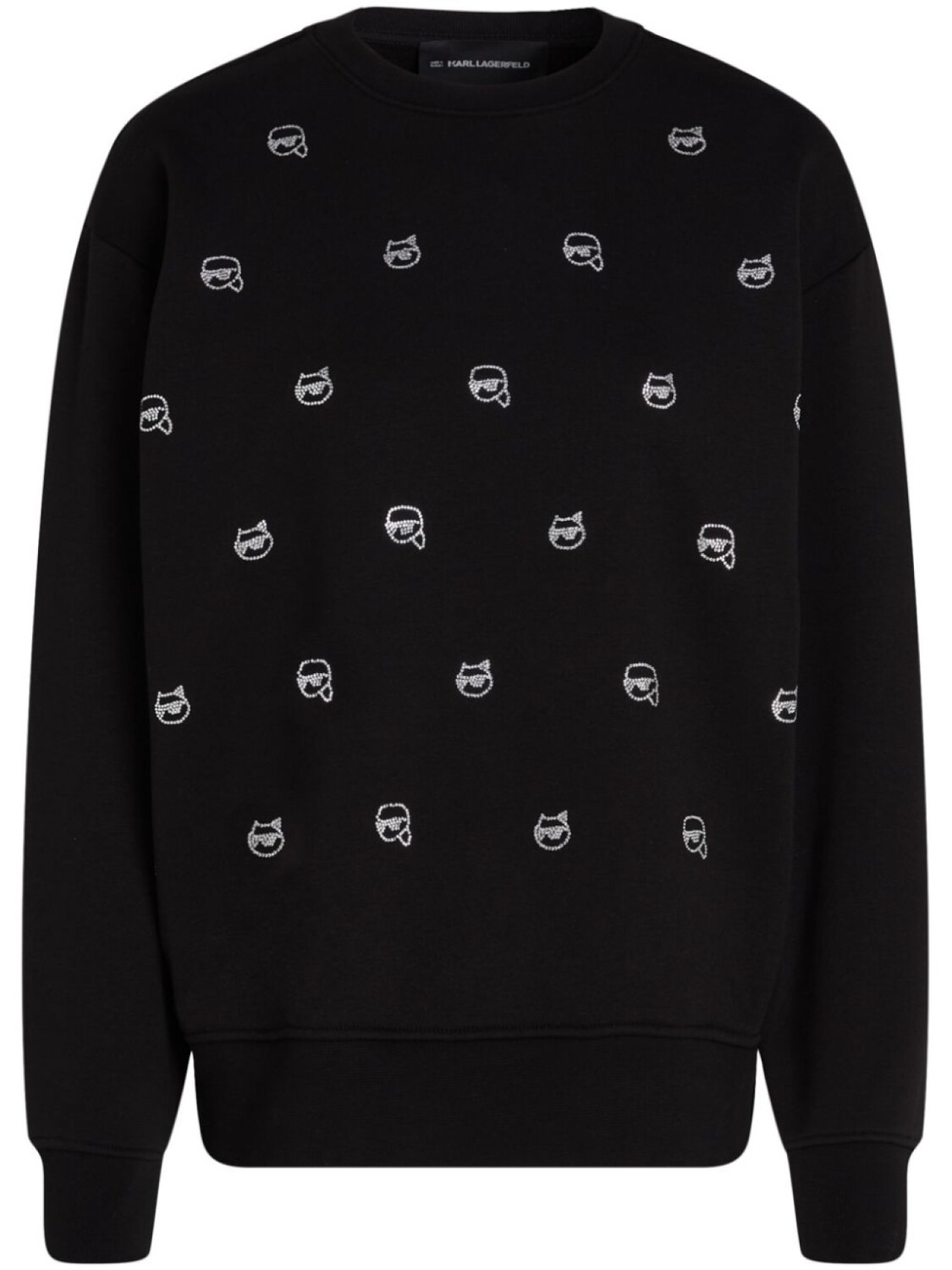 

Karl Lagerfeld толстовка Ikonik 2.0, черный