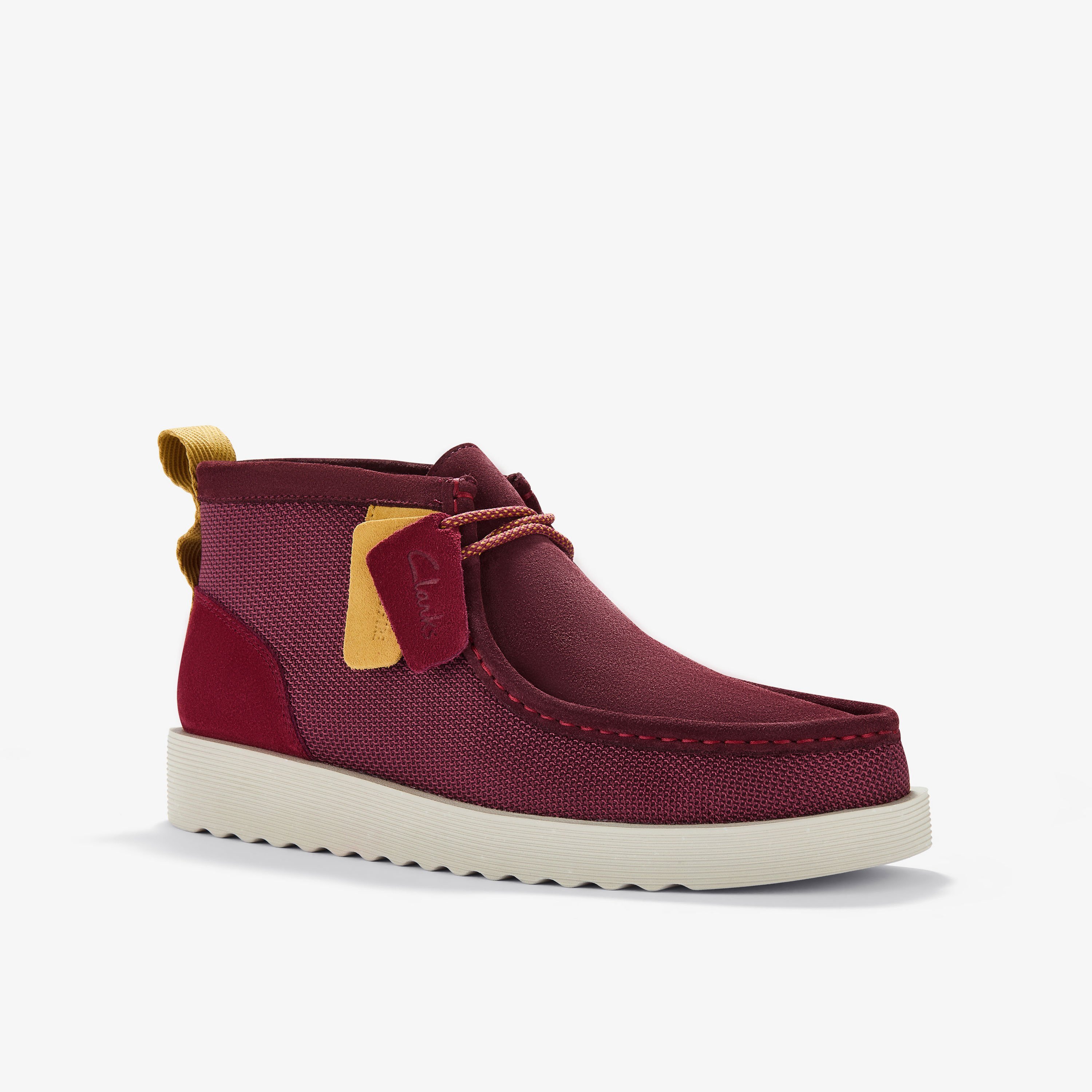 Сандалии WallabeeFTR2BT Clarks, Burgundy Combi