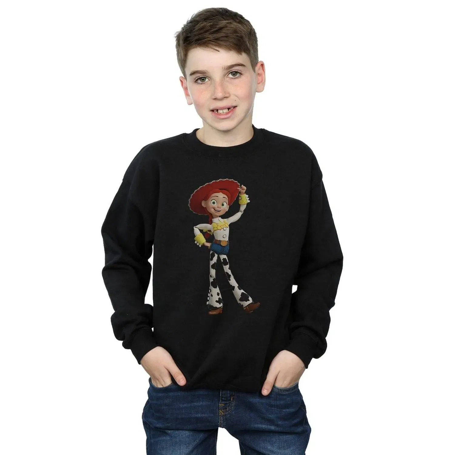 Детская толстовка Toy Story Jessie Disney, черный