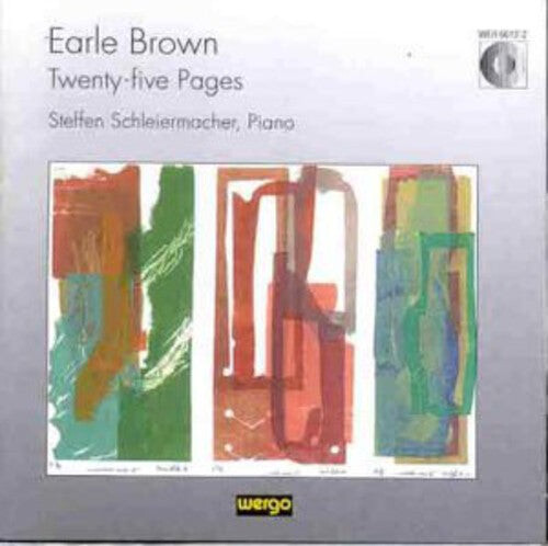 

CD диск Brown / Schleiermacher: Twenty-Five Pages