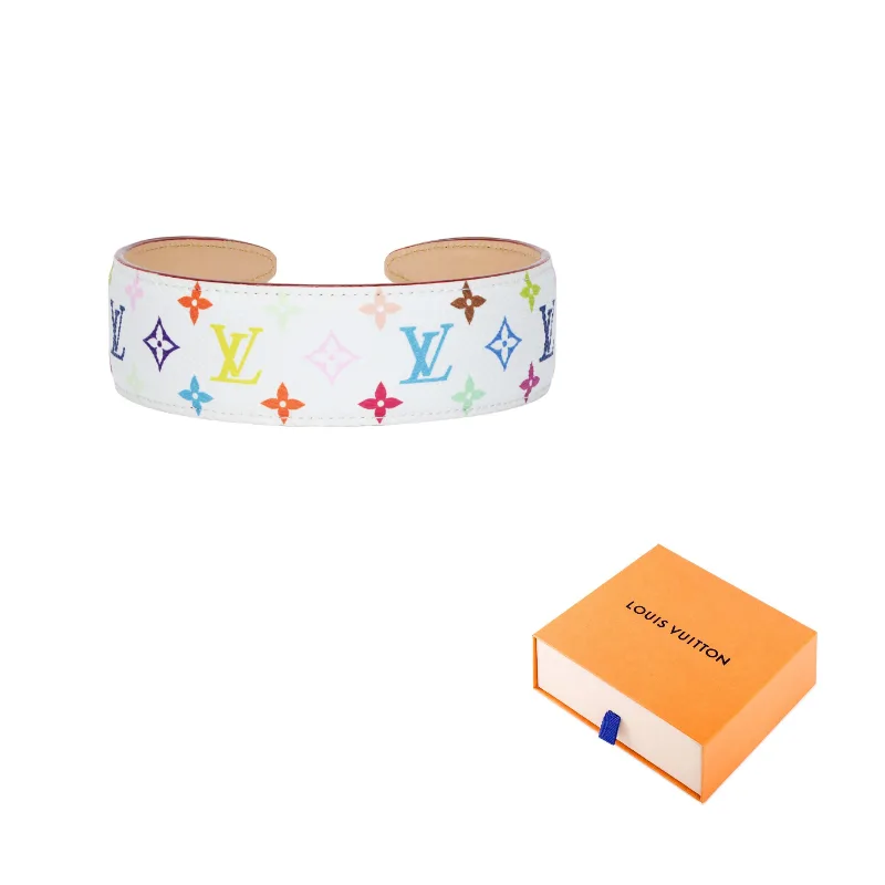 LOUIS VUITTON Головная повязка Takashi Murakami Monogram Multicolor Lv Outline