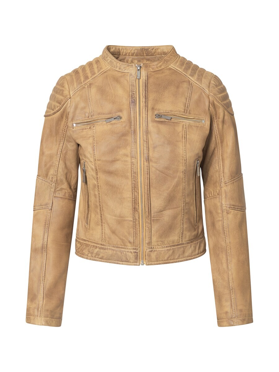 

Кожаная куртка Bolongaro Trevor Between-Season Jacket DAISY, цвет beige/camel