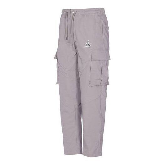 

Брюки men's utility big pocket cargo casual long pants/trousers autumn gray Air Jordan, серый