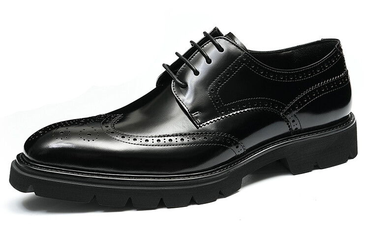 Туфли мужские Men"s Casual Men Low-Top Lord Aston, черный — фото 3