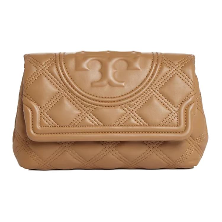 

Женская мини-сумка через плечо Fleming Sheepskin Tiramisu TORY BURCH