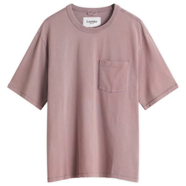 

Футболка с рисунком «Garment dye» Corridor, фиолетовый