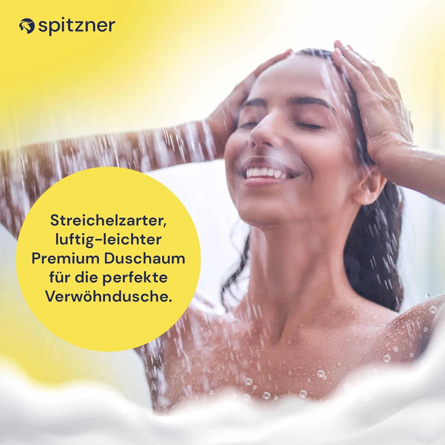 Набор пенок для душа «Power Shower Foam» от Spitzner, 3 штуки по 150 мл Spitzner — фото 4