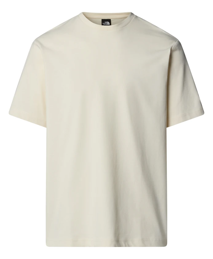 

Хлопковая футболка с логотипом The North Face, бежевый