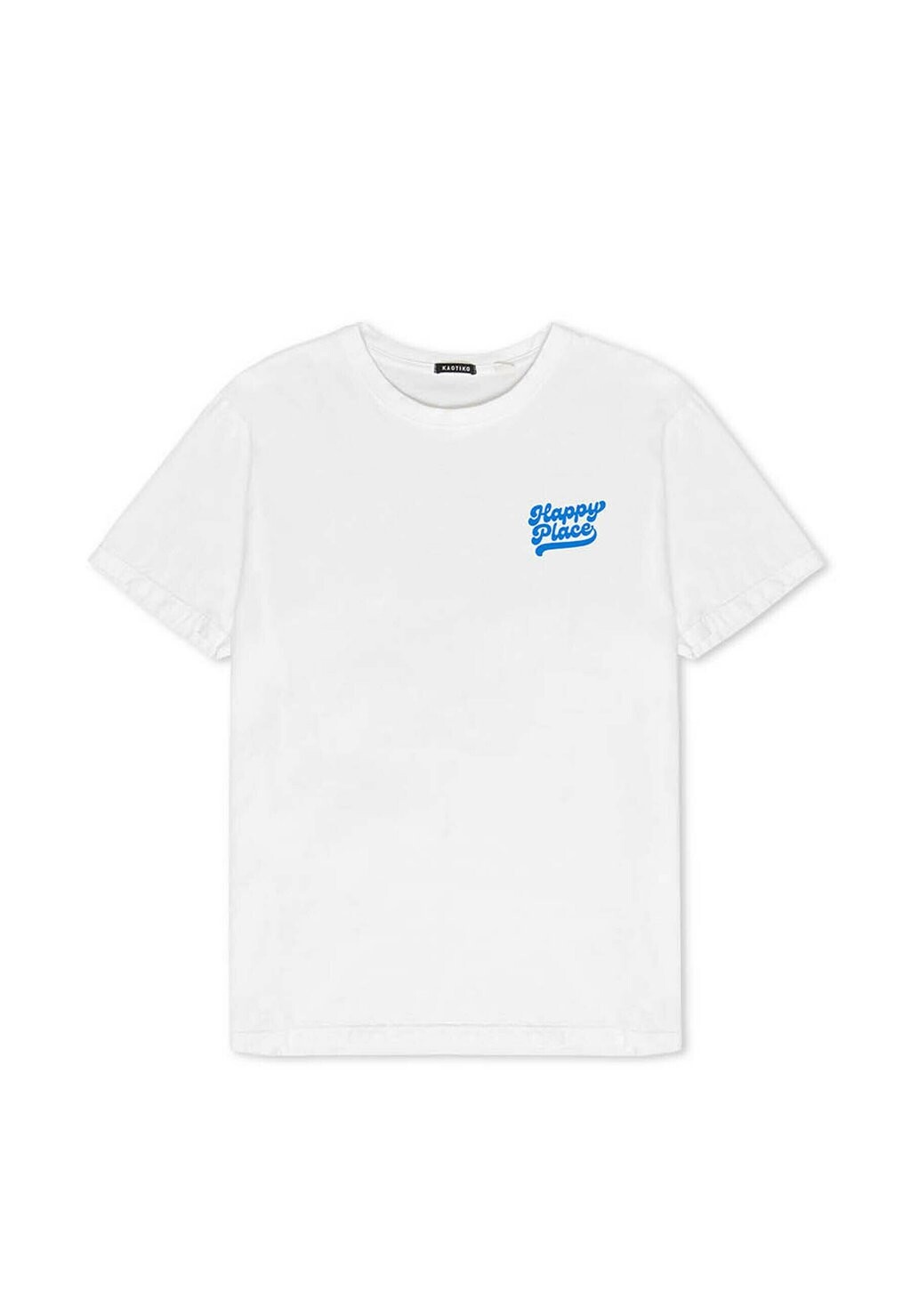 

Футболка с принтом HAPPY PLACE UNISEX Kaotiko, белый