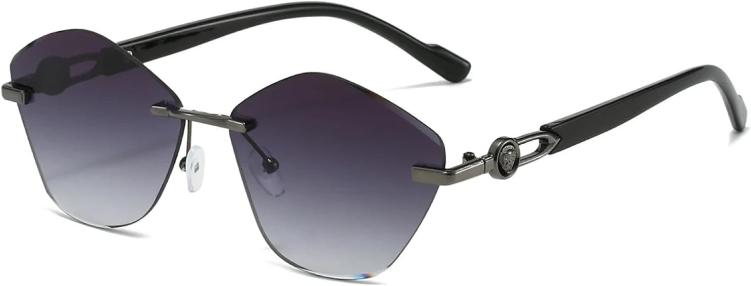 

Солнцезащитные очки с защитой от УФ-излучения UV400 | Круглые мужские очки в металлической оправе | Линзы конфетных цветов для занятий спортом на открытом воздухе и вождения DSVIGF, Gg-gradient Grey