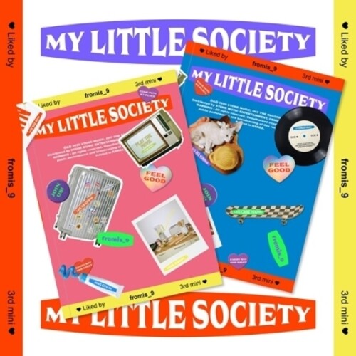 

CD диск Fromis 9: My Little Society (Random Cover) (incl. 72pg Photobook, Mini Card, 2pc Photocard + Sticker)