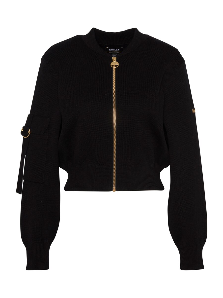 

Вязаный кардиган Barbour International Priya, черный