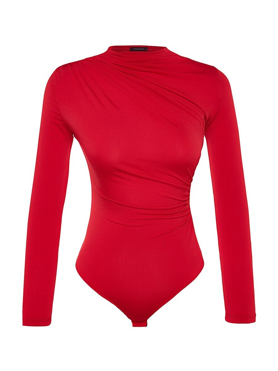 

Классический топ Trendyol Shirt Bodysuit, цвет bright red