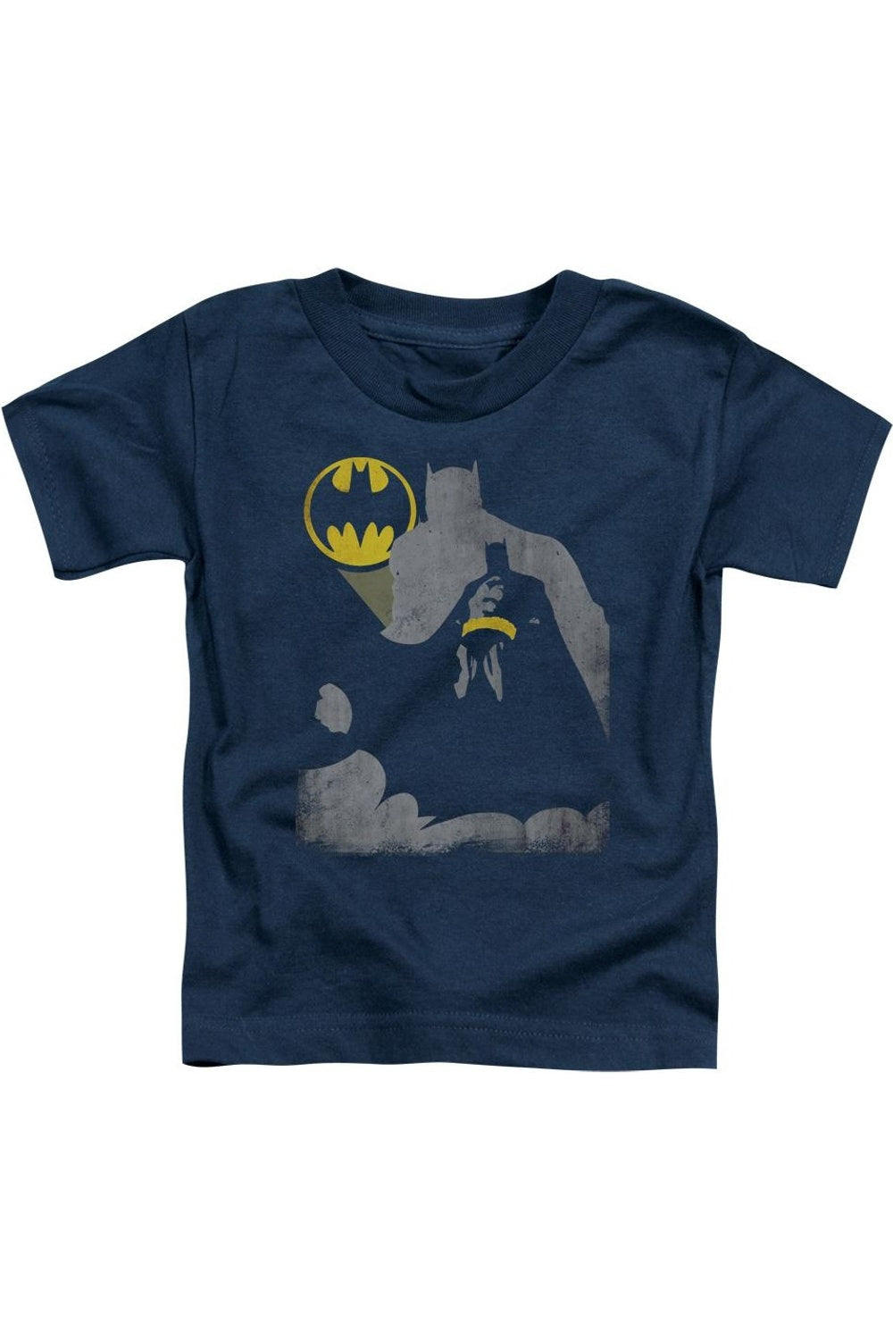 

Футболка с коротким рукавом для малышей Batman "Нокаут" Gildan, темно-синий