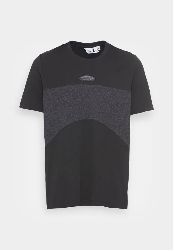 Футболка с принтом essent Adidas Originals, Black — фото 4