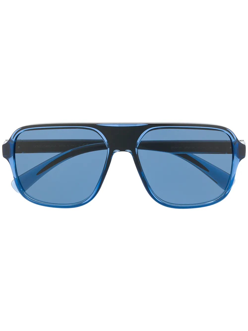 

Солнцезащитные очки DG6134 в квадратной оправе Dolce & Gabbana Eyewear, синий