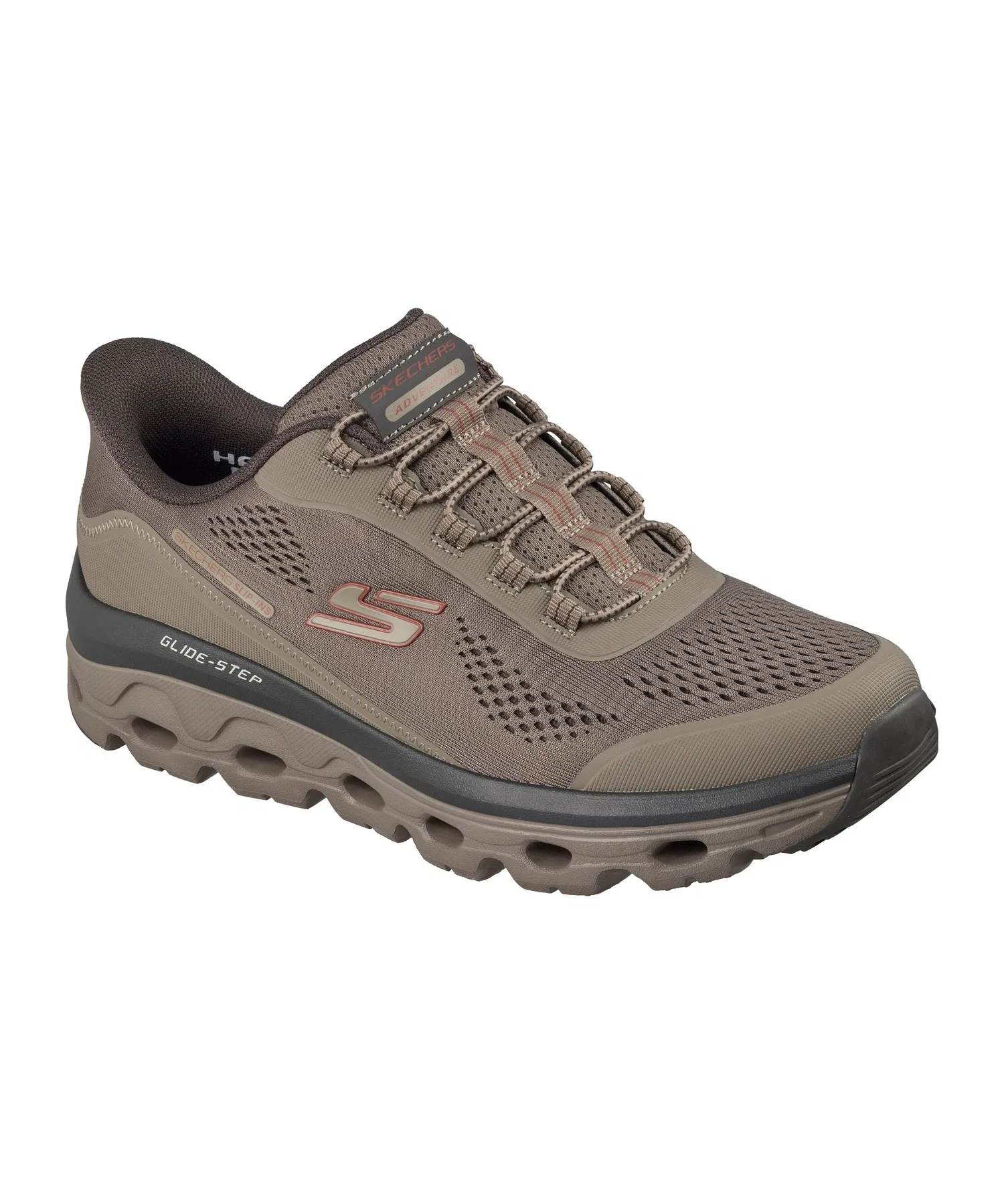 Мужские кроссовки SKECHERS Slip-ins Glide-Step бежевые