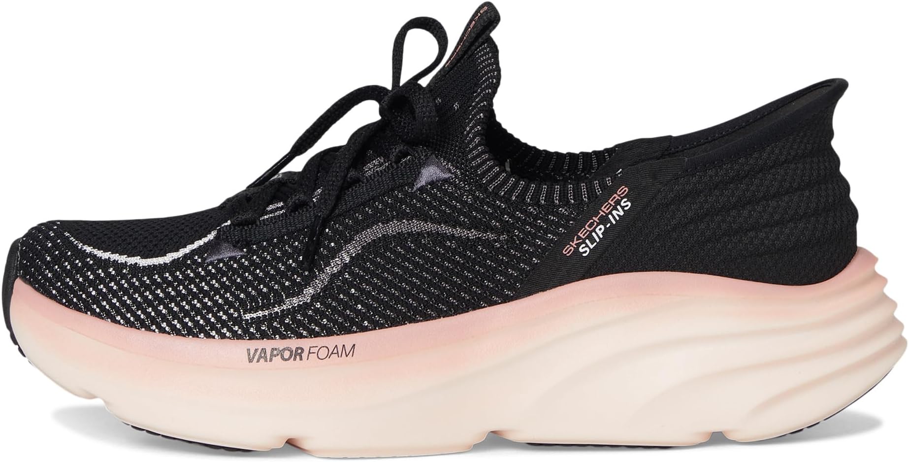 Кроссовки SKECHERS Women's D'Lux Vapor Hands Free Slip-INS, Black — фото 4