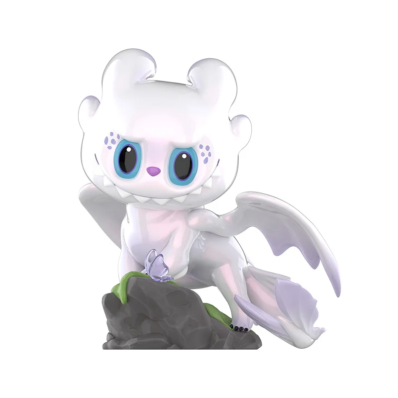 

Фигурка Pop Mart Labubu The Monsters How To Train Your Dragon Toothless Regular, 17,5 см, Lightproof