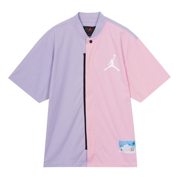 

Футболка dri fit dongdan быстросохнущие согревающие топы Air Jordan, фиолетовый