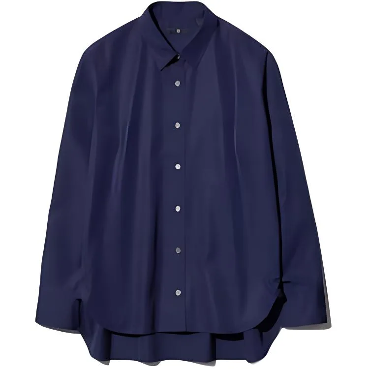 UNIQLO Рубашка Jil Sander женская морской синий
