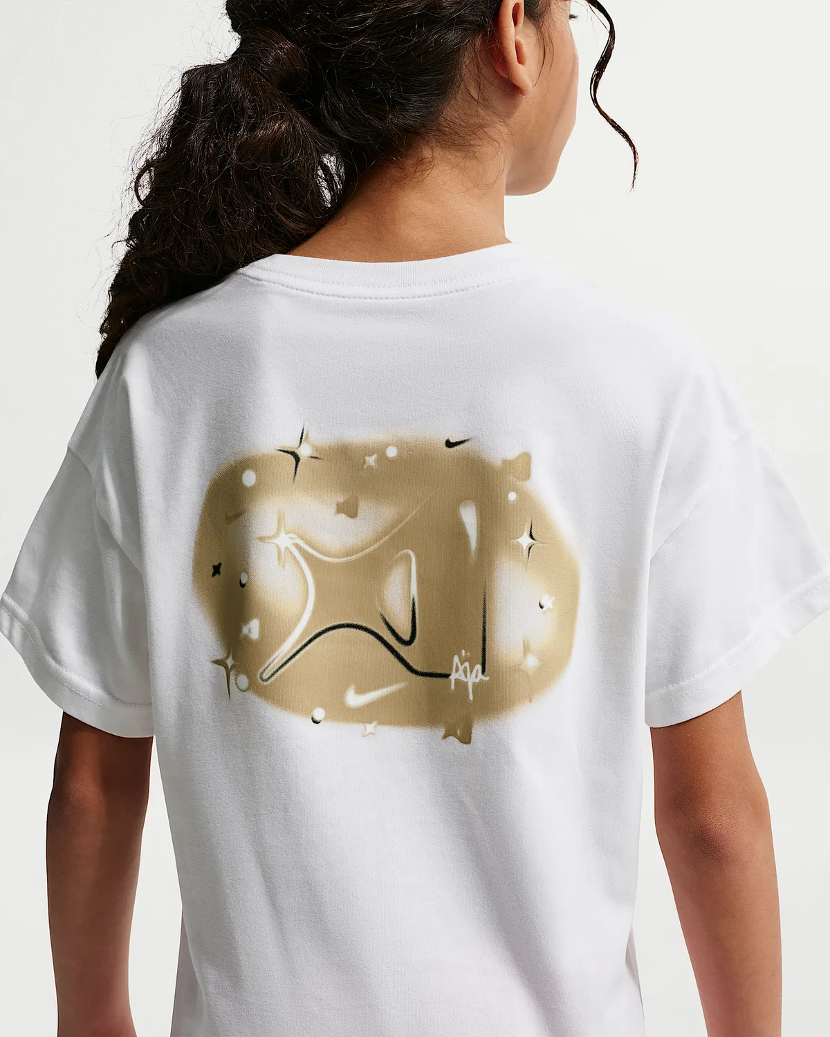 Детская футболка Dri-FIT Max90 A'One, White — фото 4