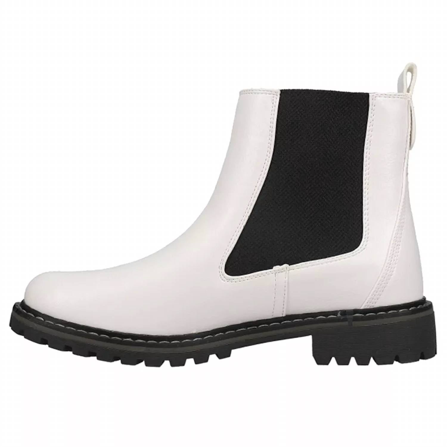 Женские ботинки To Be Honest в бело-черном цвете Corkys Footwear — фото 3