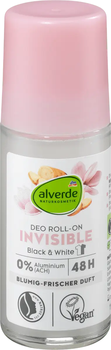 

Дезодорант шариковый Invisible@ 50мл alverde NATURKOSMETIK