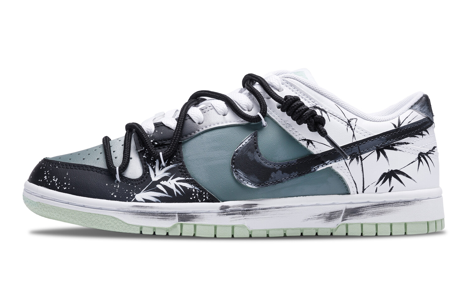 

Кроссовки Nike Dunk Skateboarding Shoes Men Low-top Slate Ash, серый