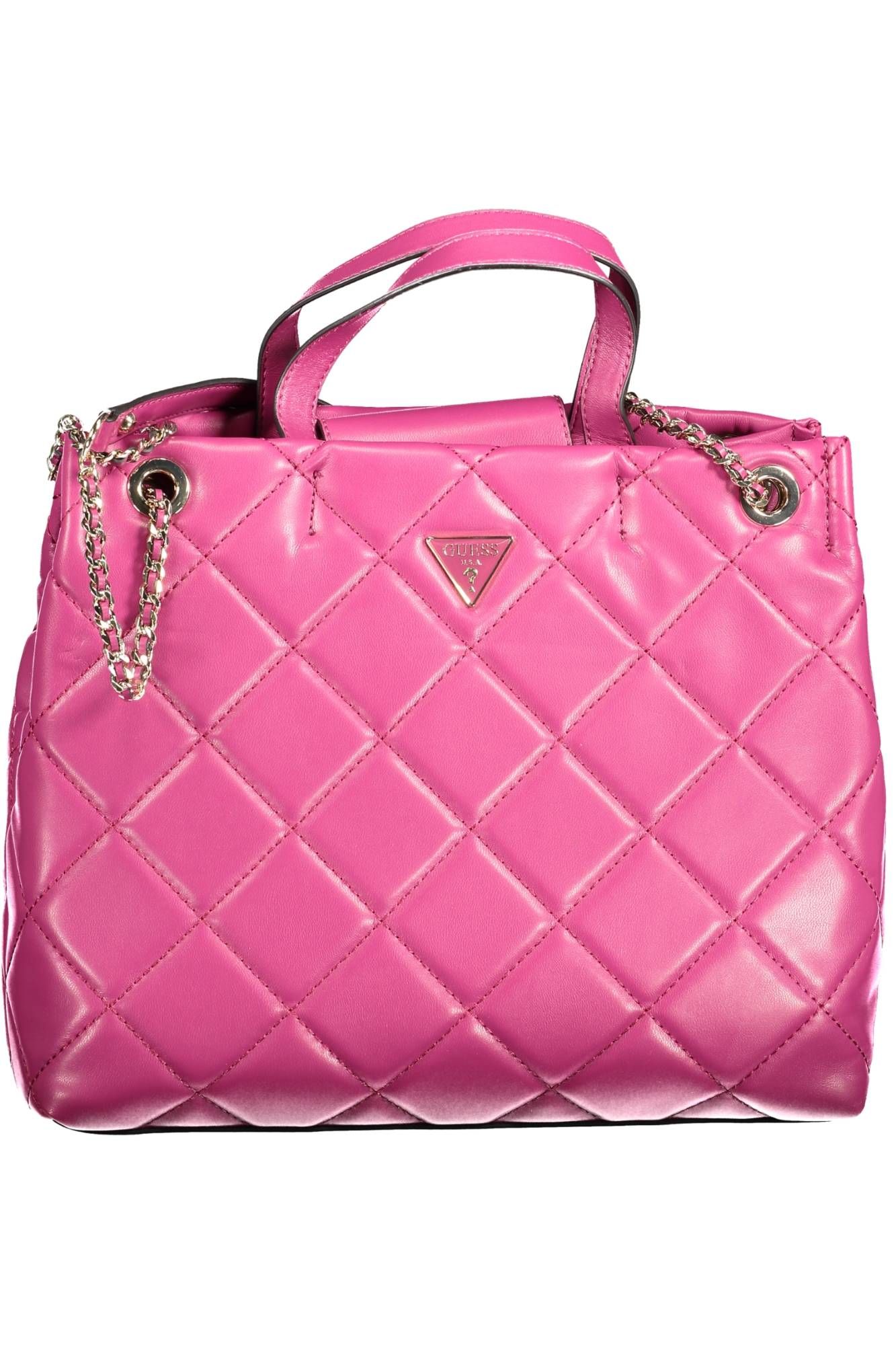 

Женская сумка из розового полиуретана Guess Shoes
