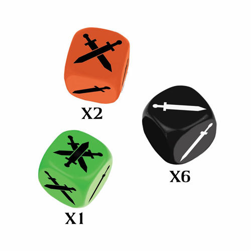 

Фигурка Firefight Command Dice Pack Mantic Games