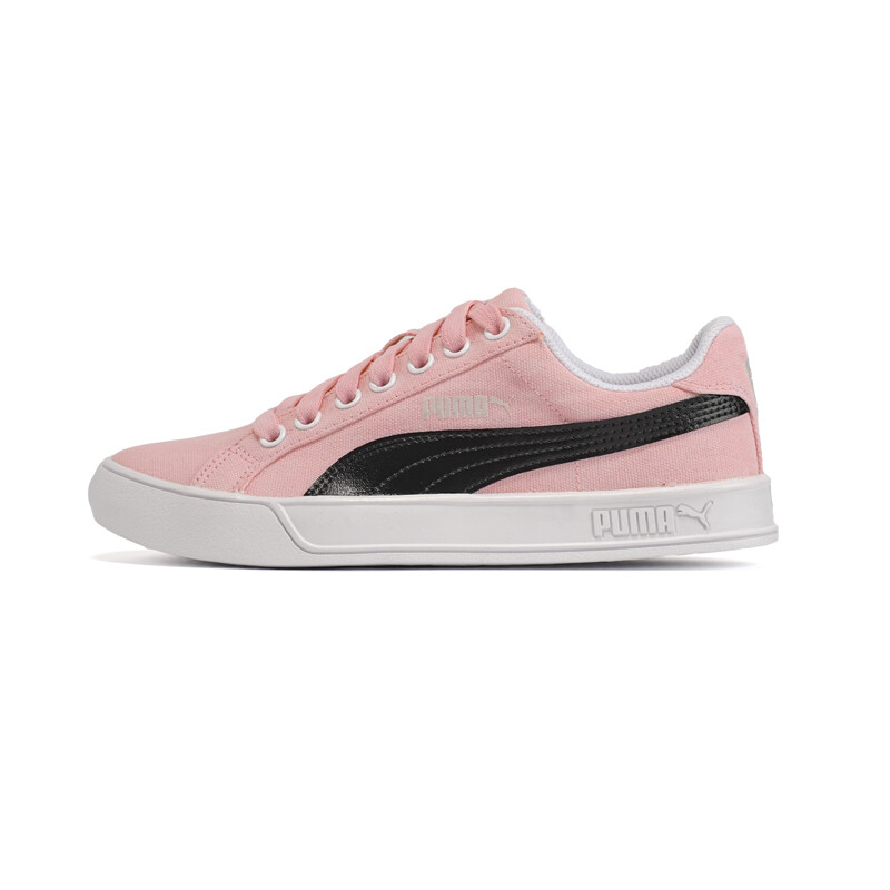 

Кроссовки Puma Smash Vulc Skateboarding Shoes Unisex Low-top Pink/Black/White, черный/розовый