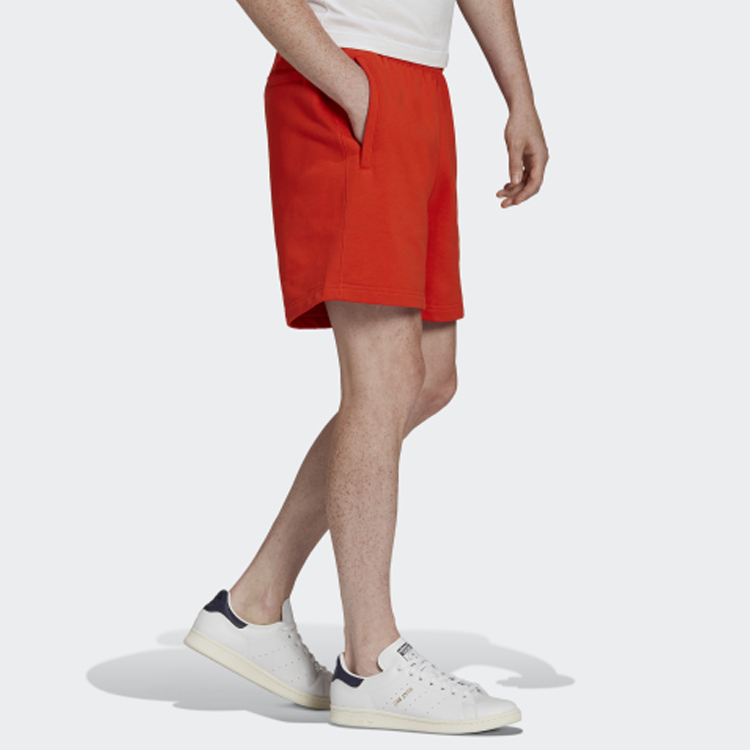 Мужские спортивные шорты Preppy оранжево-желтые Adidas Originals — фото 3