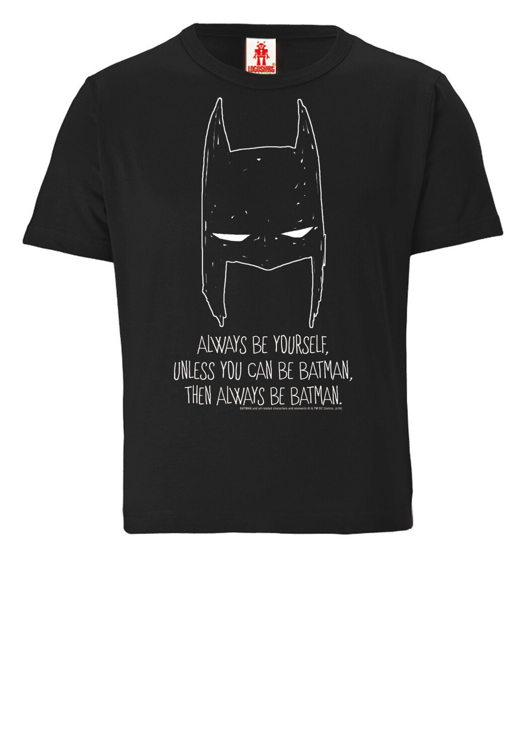 

Футболка Logoshirt DC Comics Batman, Always Be Yourself, черный