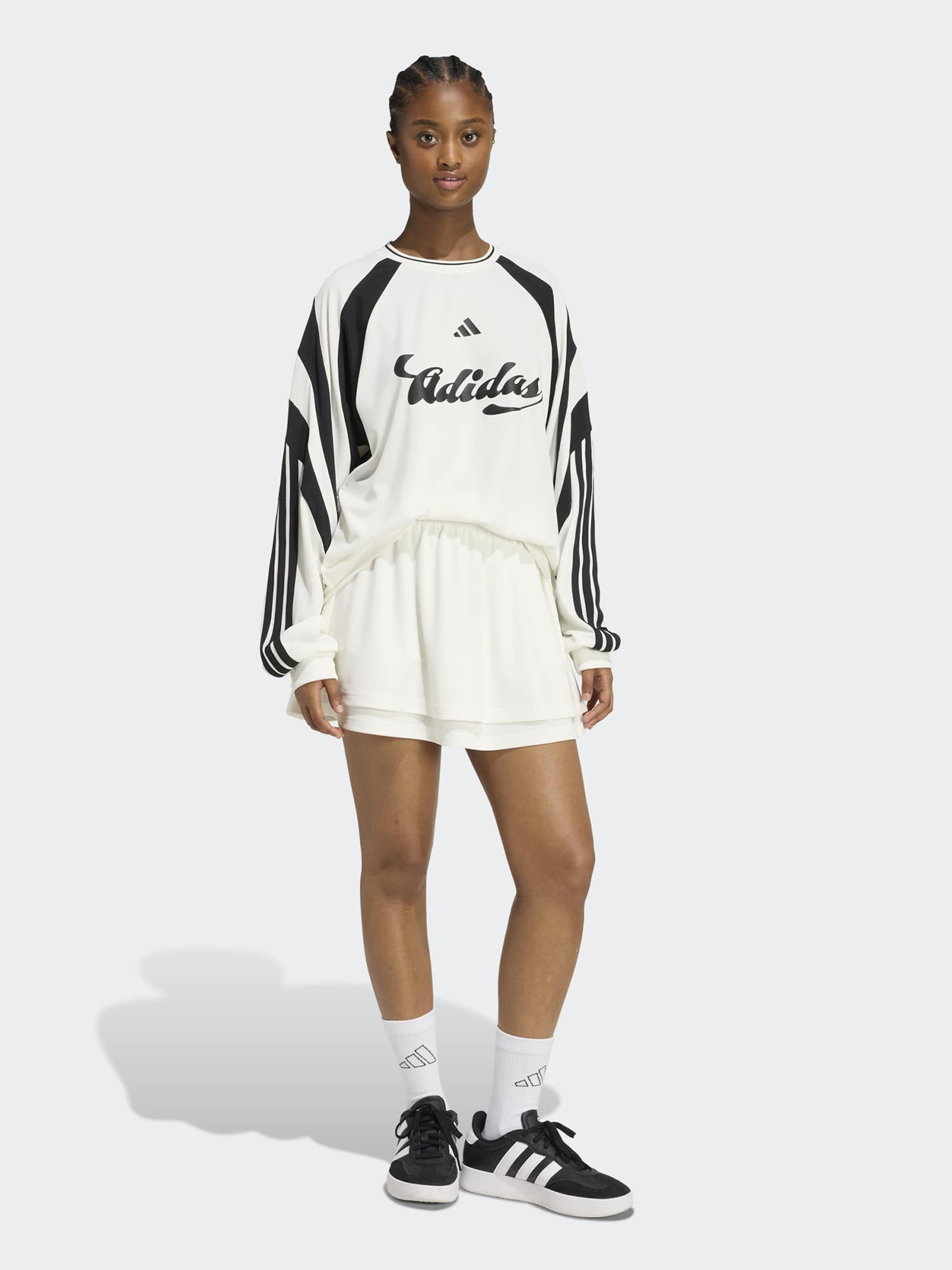 Adidas Sportswear Спортивная юбка-шорты 'HER' в цвете Natural White — фото 2
