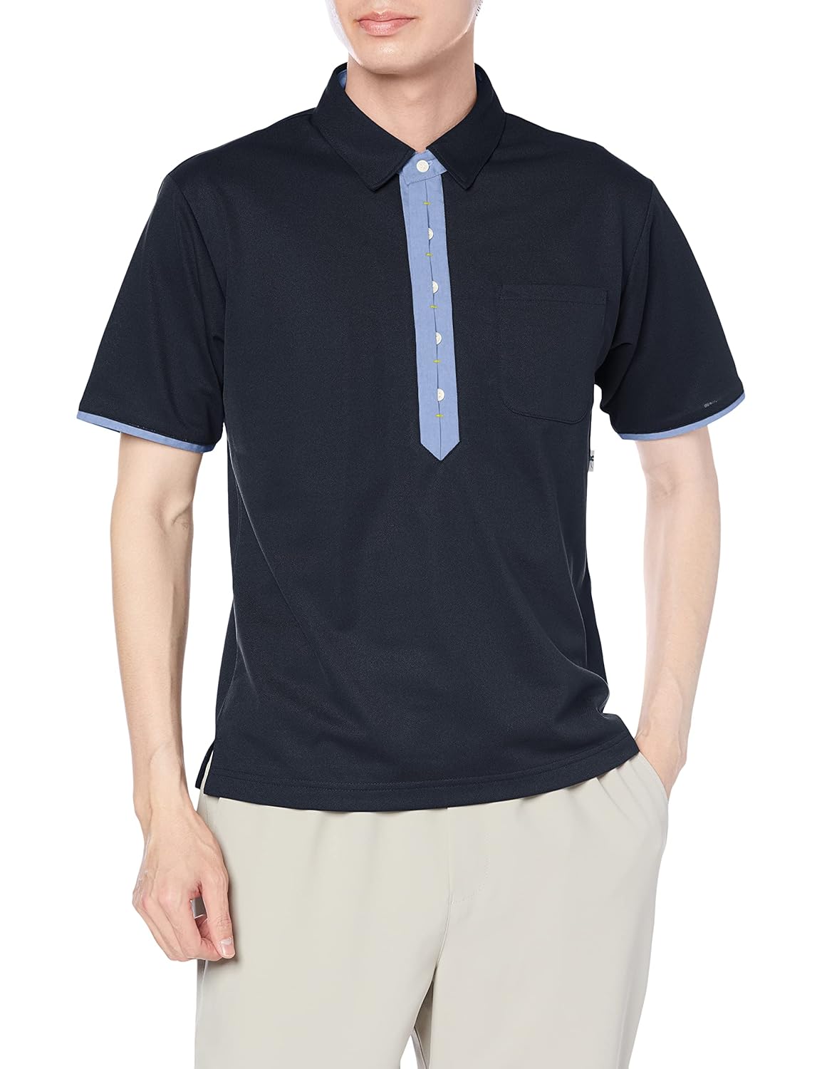 

Поло с коротким рукавом HEARTGREEN HM2819-2 (Yozora), размер 5L, от Carsee Kashima, Care Uniform, Medical Karsee Kashima