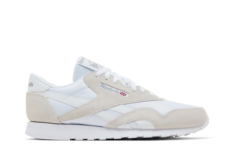

Кроссовки Classic Nylon 'Triple White', белый
