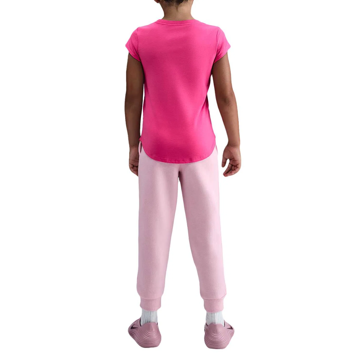 Детская футболка с круглым вырезом Nike, Bright Pink/Ultra Pink — фото 3