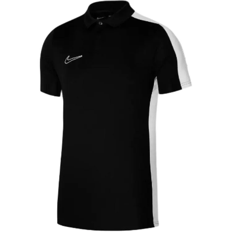 Nike Футболка-поло мужская Academy черная с воротником