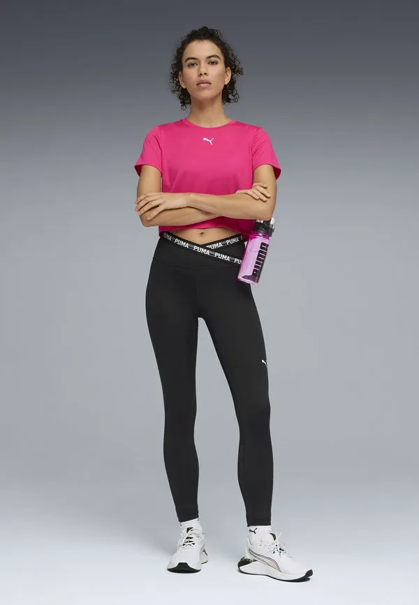 

Футболка с принтом tad essentials kurzes figurbetontes Puma, Glowing Pink- White