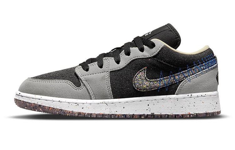 

Кроссовки JORDAN 1 Low Se Crater Grey Black GS