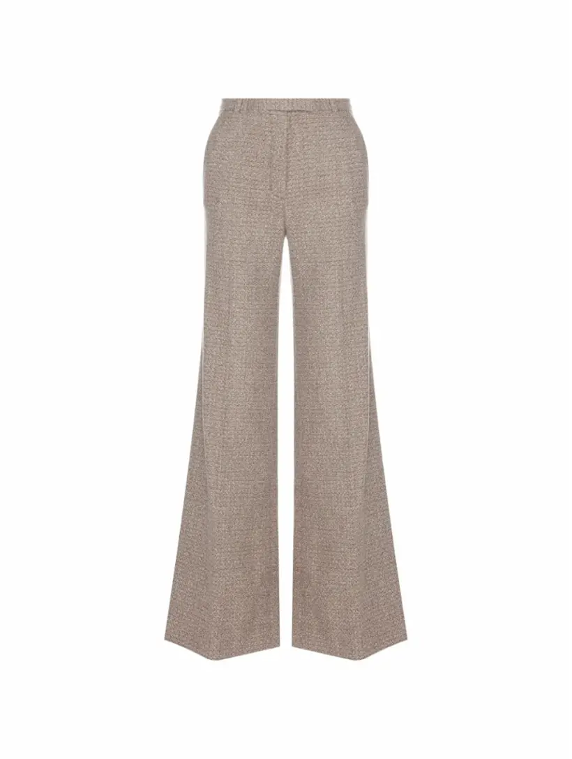 

Брюки клеш Emmit Loro Piana, коричневый
