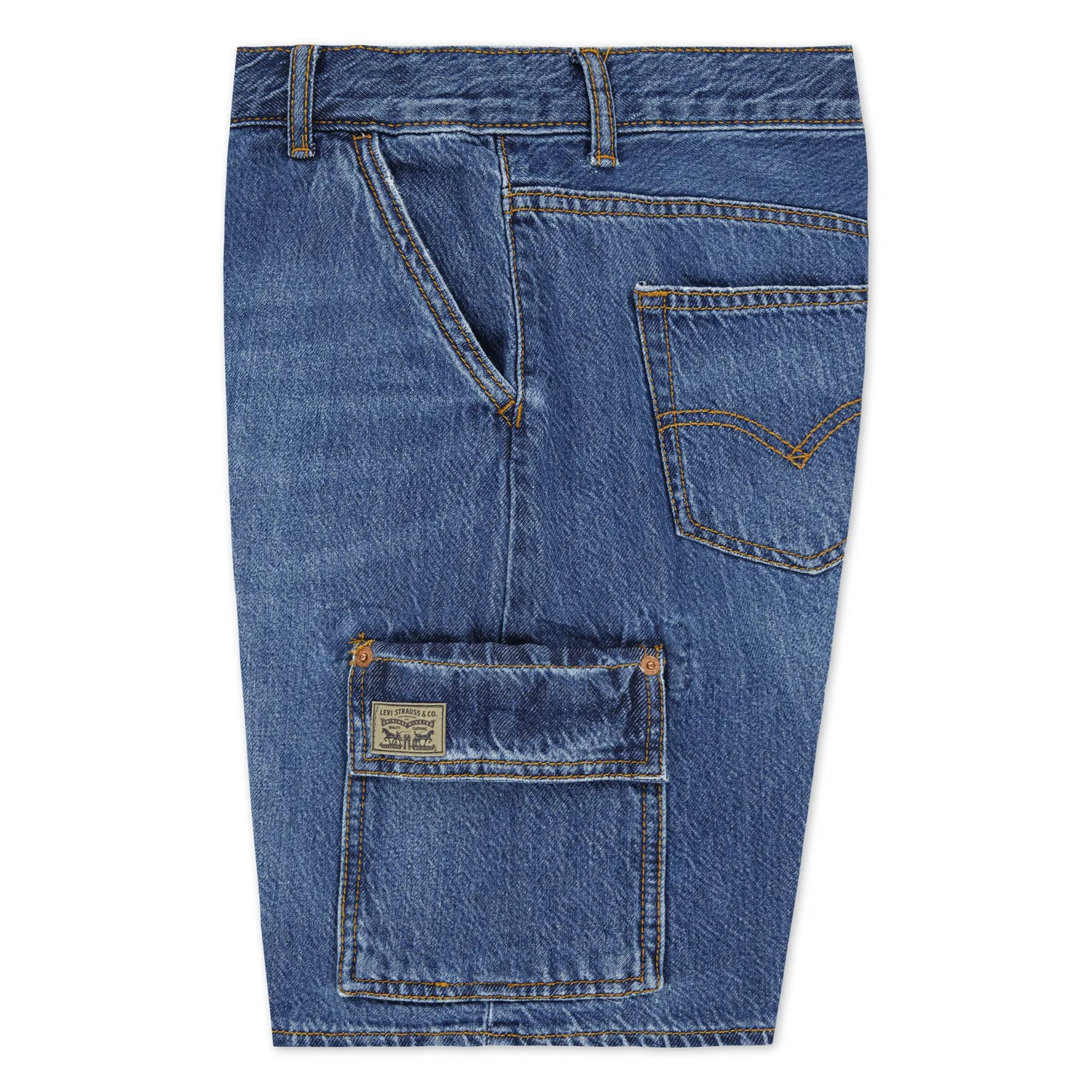 Обычные джинсы Levi'S Kids, Blue Denim — фото 2