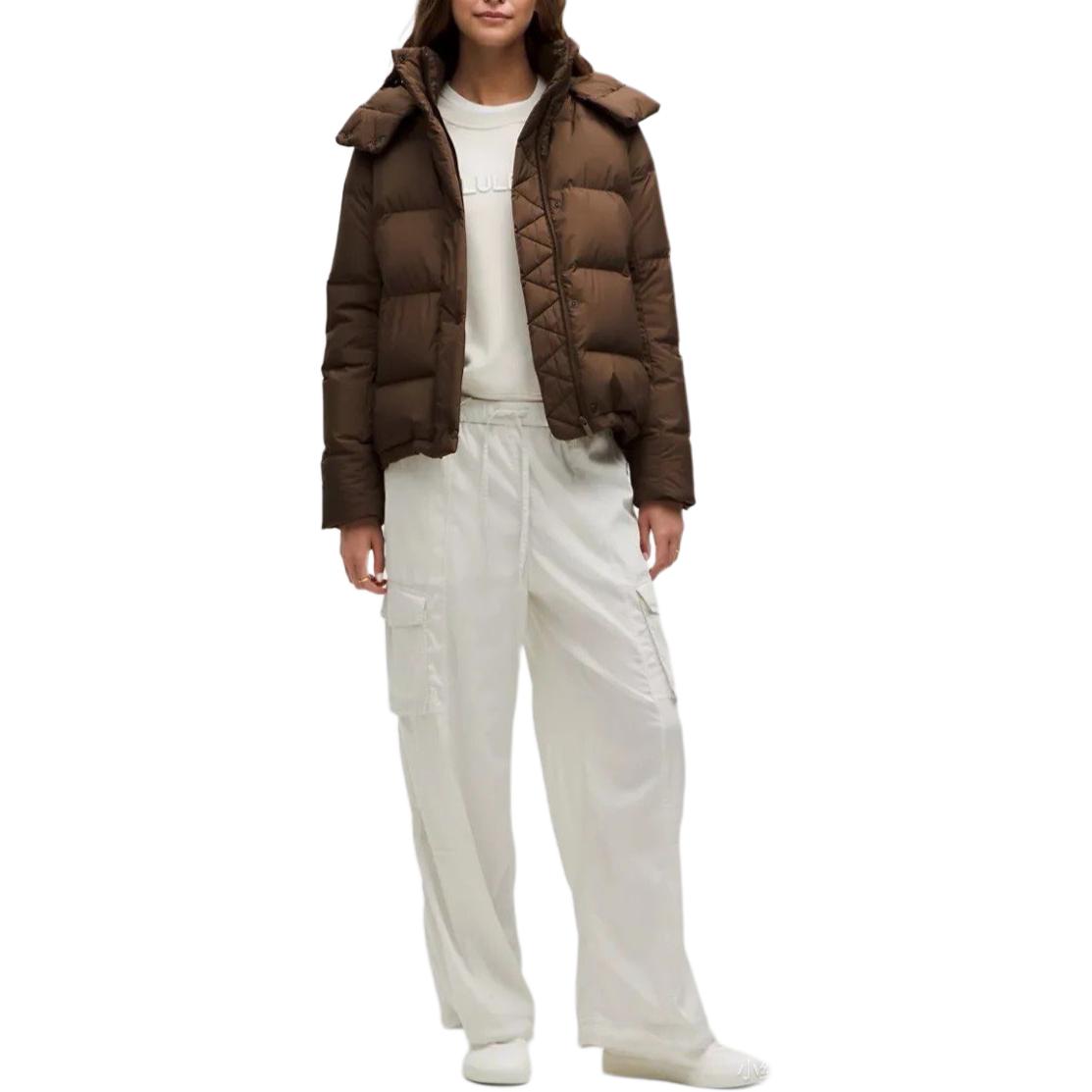 

Lululemon Пуховик Wunder Puff Series женский, Earthy Brown/BWSL/HTWN