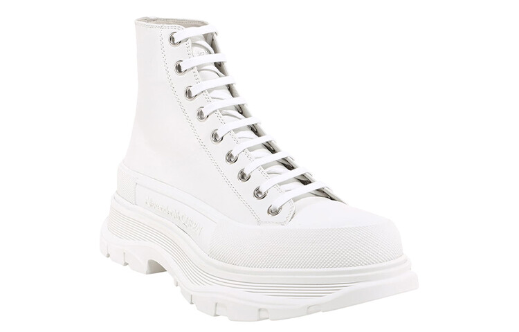 Ботинки мужские Alexander Mcqueen Tread Slick, белый — фото 3