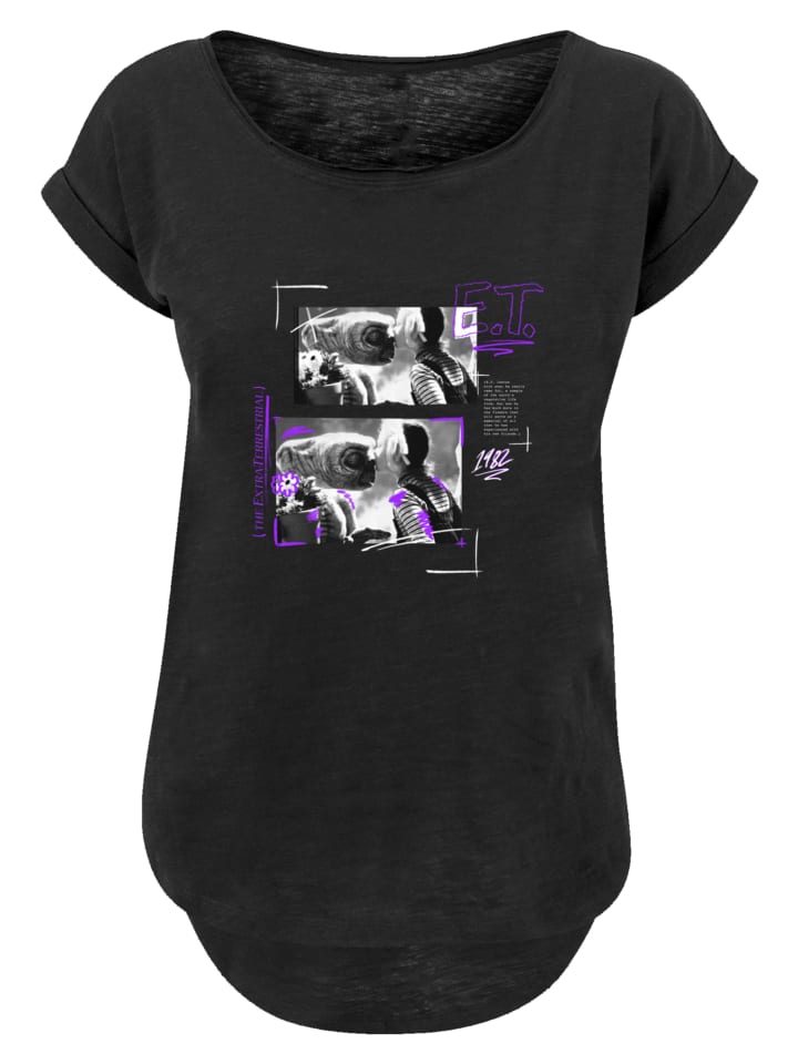 

Длинная футболка ET Unisex Kiss черного цвета F4NT4STIC, Черный, Длинная футболка ET Unisex Kiss черного цвета F4NT4STIC