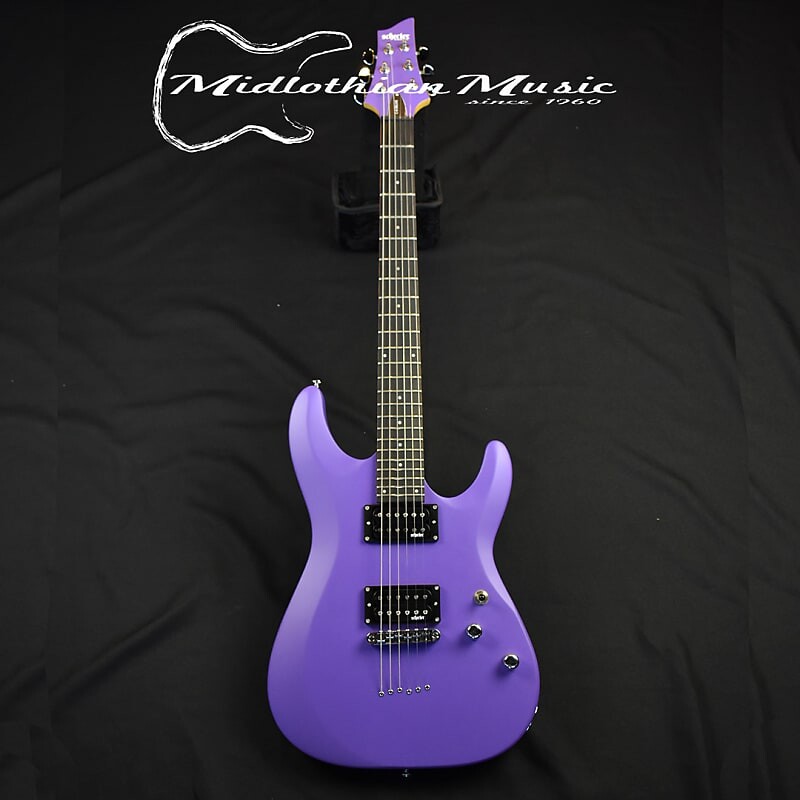 

Электрогитара Schecter C-6 Deluxe Electric Guitar - Satin Purple Finish