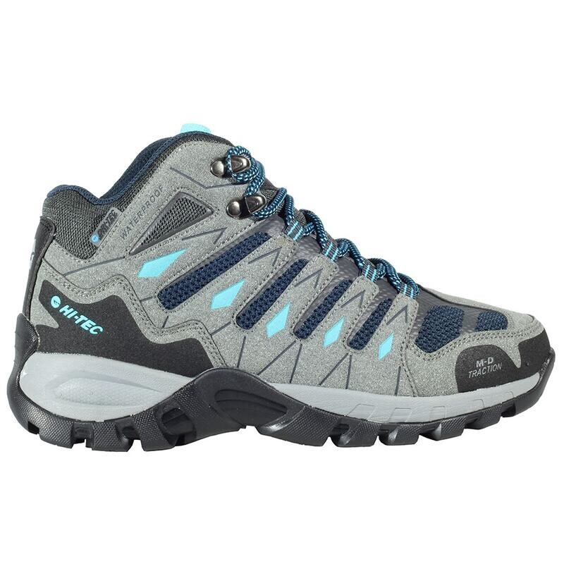 

Горные ботинки Hi-Tec, цвет blue grey/navy blue
