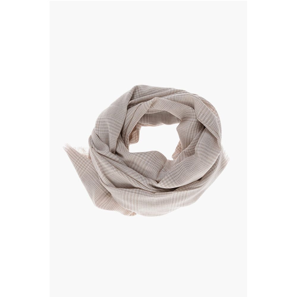

Шерстяной шарф JANZIR с узором «Дистрик Клет» Max Mara, Beige